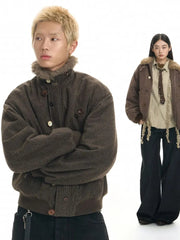 Retro Men's Cotton-Padded Jacket