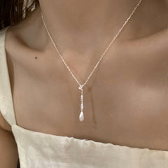 Starfish pearl necklace
