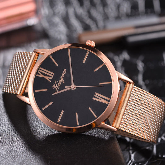 Simple Ladies Mesh Strap Watch, , women clothing, simple-ladies-mesh-strap-watch, , fairypeony