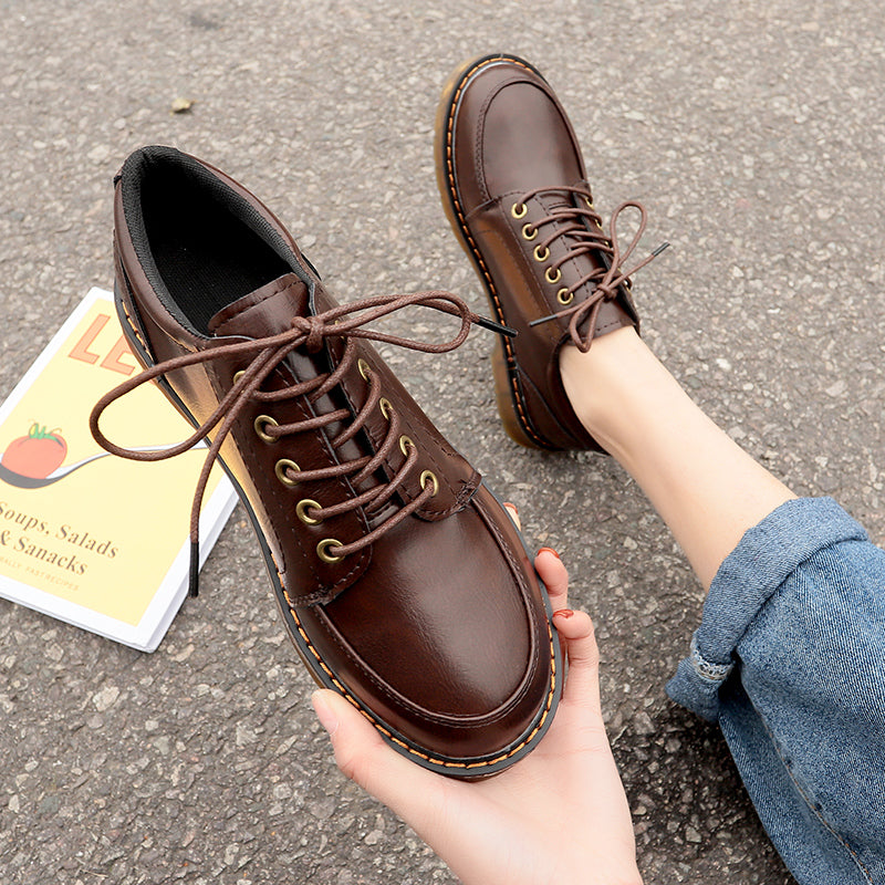 Korean Style All-match College Style Flat Shoes, , women clothing, korean-style-all-match-college-style-flat-shoes, , fairypeony