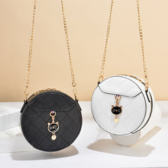 Ladies Small Round Bag Shoulder Messenger Bag, , women clothing, ladies-small-round-bag-shoulder-messenger-bag, , fairypeony