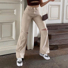 Loose Drape Trousers Casual Pants, , women clothing, loose-drape-trousers-casual-pants, , fairypeony
