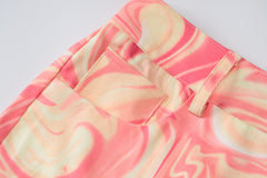 Printed Loose Casual Flare Pants, , women clothing, printed-loose-casual-flare-pants, , fairypeony