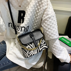 Striped Square Crossbody Bag, , women clothing, striped-square-crossbody-bag, , fairypeony