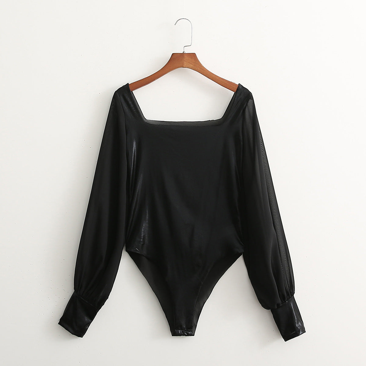 Leather Bodysuit, , women clothing, leather-bodysuit, , fairypeony