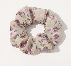 Vintage Floral Large Intestine Circle Hair Tie, , women clothing, vintage-floral-large-intestine-circle-hair-tie, , fairypeony