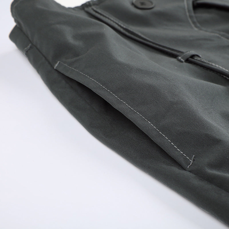 Patchwork Baggy Parachute Cargo Pants - fairypeony