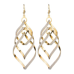 OL spiral earrings, , women clothing, ol-spiral-earrings, , fairypeony