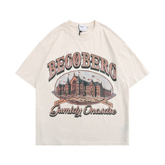 Begoberg T-shirt, , women clothing, mens-street-hip-hop-basic-round-neck-half-short-sleeve, apricot, black, coffee, L, M, S, XL, fairypeony