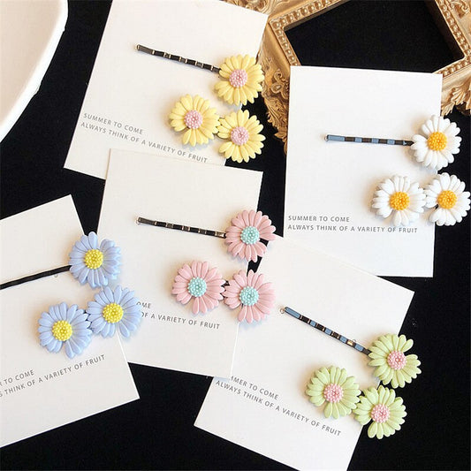 Daisy flower clip, , women clothing, daisy-flower-clip, , fairypeony