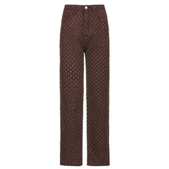 Ripped Texture Jeans Wide-Leg Pants, , women clothing, ripped-texture-jeans-wide-leg-pants, , fairypeony