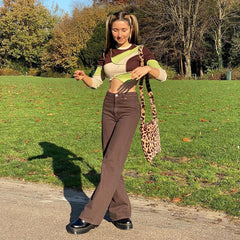 Casual Wide Leg Jeans, , women clothing, casual-wide-leg-jeans, , fairypeony