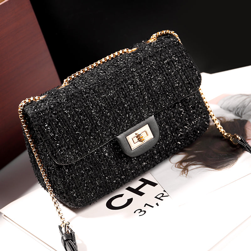 Shoulder Chain Small Square Bag, , women clothing, shoulder-chain-small-square-bag, , fairypeony