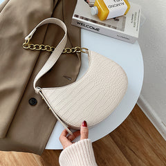 Simple One-shoulder Armpit Bag, , women clothing, simple-one-shoulder-armpit-bag, , fairypeony