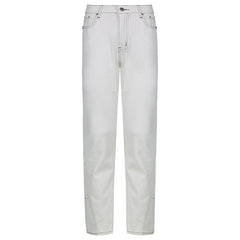 Street High Waist Slimming Denim, , women clothing, street-high-waist-slimming-denim, , fairypeony