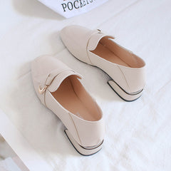 Soft Leather Low-heel Mid-heel Shoes, , women clothing, soft-leather-low-heel-mid-heel-shoes, , fairypeony