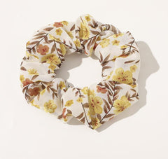 Vintage Floral Large Intestine Circle Hair Tie, , women clothing, vintage-floral-large-intestine-circle-hair-tie, , fairypeony