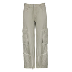 Washed Vintage Baggy Cargo Jeans, , women clothing, washed-vintage-baggy-cargo-jeans, , fairypeony