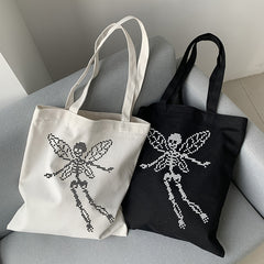 One-shoulder Student Fashion Portable Shopping Bag, , women clothing, one-shoulder-student-fashion-portable-shopping-bag, , fairypeony