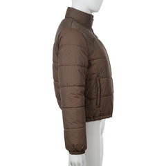 Long Sleeve Warm Cotton Jacket, , women clothing, long-sleeve-warm-cotton-jacket, , fairypeony