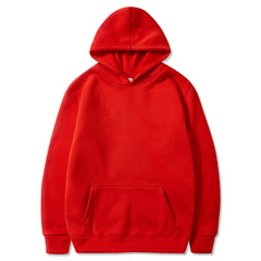 Oversized Solid Color Pullover Hoodie, , women clothing, oversized-solid-color-pullover-hoodie, , fairypeony