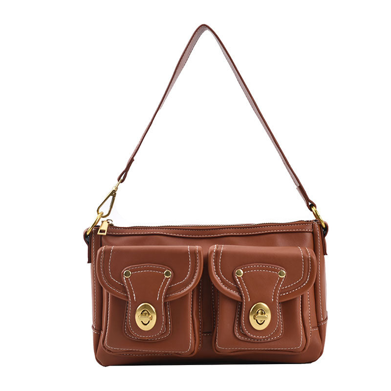 Dark Punk Metal Shoulder Bag - fairypeony