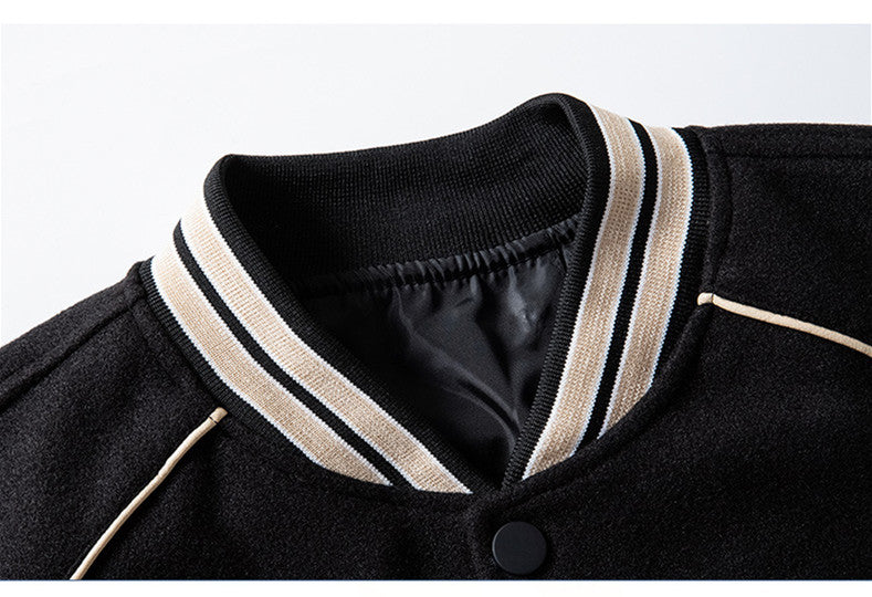 Dunk Vintage Embroidered Varsity Jacket, fairy peony, women clothing, dunk-vintage-embroidered-varsity-jacket-1, , fairypeony