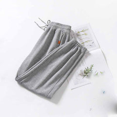 Waffle Casual Loose Harem Trousers, , women clothing, waffle-casual-loose-harem-trousers, , fairypeony