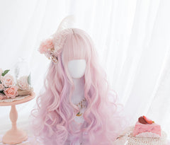 Harajuku Cute Wig Female Long Curly Hair, , women clothing, harajuku-cute-wig-female-long-curly-hair, , fairypeony