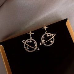 Universe Star Design Earrings, , women clothing, universe-star-design-earrings, , fairypeony