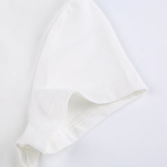 Love Bunny White Crop Top - fairypeony