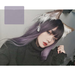 Natural Purple Head Cover Wig, , women clothing, natural-purple-head-cover-wig, , fairypeony