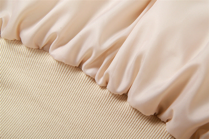 Corset Design Zip Up Bomber Jacket, fairy peony, women clothing, corset-design-zip-up-bomber-jacket, , fairypeony