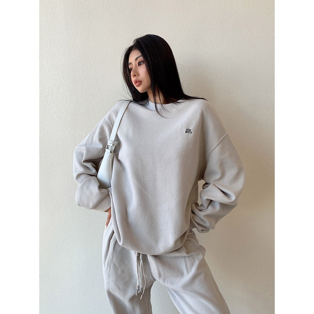 Basic Solid Tracksuit Set, , women clothing, basic-solid-tracksuit-set, , fairypeony