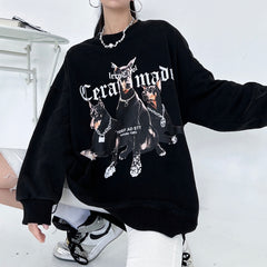 Vintage Doberman Dogs Sweatshirt - fairypeony