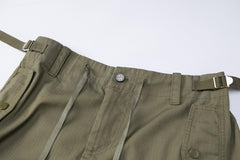 Vintage Pocket Parachute Cargo Pants - fairypeony