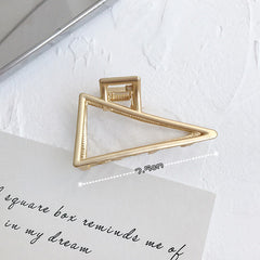 Matte metal horsetail clip, , women clothing, matte-metal-horsetail-clip, , fairypeony