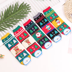 Winter Christmas Women Socks, , women clothing, winter-christmas-women-socks, , fairypeony