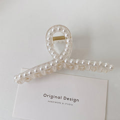 Matte metal horsetail clip, , women clothing, matte-metal-horsetail-clip, , fairypeony