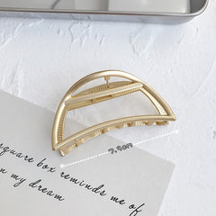 Matte metal horsetail clip, , women clothing, matte-metal-horsetail-clip, , fairypeony