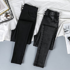 High Waist Slim Skinny Long Pants, , women clothing, high-waist-slim-skinny-long-pants, , fairypeony
