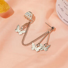 Butterfly Cold Wind All-In-One Earrings, , women clothing, butterfly-cold-wind-all-in-one-earrings, , fairypeony
