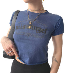 Miss Angel Vintage Baby Crop Top - fairypeony