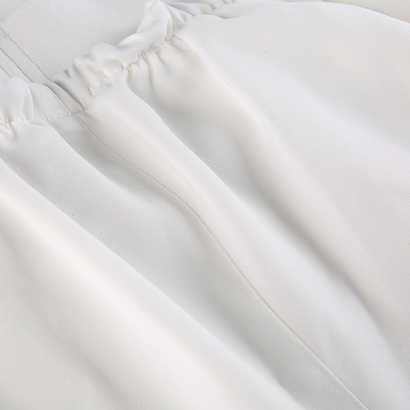 Pintuck Detail Straight Leg Pants - fairypeony