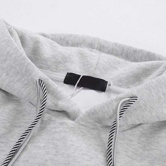 Patchwork Denim Butterfly Vintage Hoodie - fairypeony