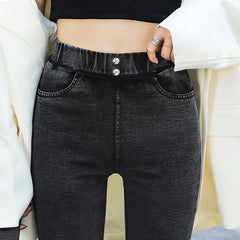 High Waist Slim Skinny Long Pants, , women clothing, high-waist-slim-skinny-long-pants, , fairypeony