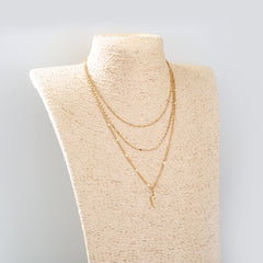 Simple Niche Design Multi-layer Necklace, , women clothing, simple-niche-design-multi-layer-necklace, , fairypeony