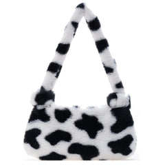 Plush Underarms One-shoulder Handbag, , women clothing, plush-underarms-one-shoulder-handbag, , fairypeony