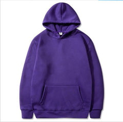 Oversized Solid Color Pullover Hoodie, , women clothing, oversized-solid-color-pullover-hoodie, , fairypeony