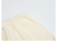 Stitch Design Logo Baggy Sweatpants - fairypeony